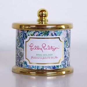 Lilly Pulitzer Soleil It On Me Ring Holder With Lid